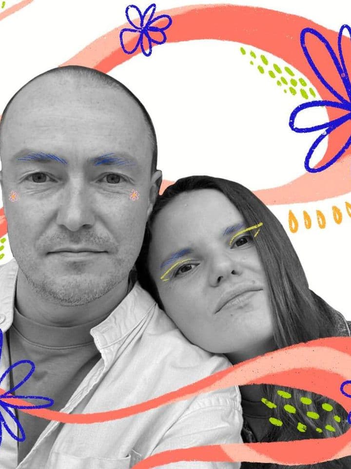 Анастасия и Михаил Радостевы на цветочной ферме